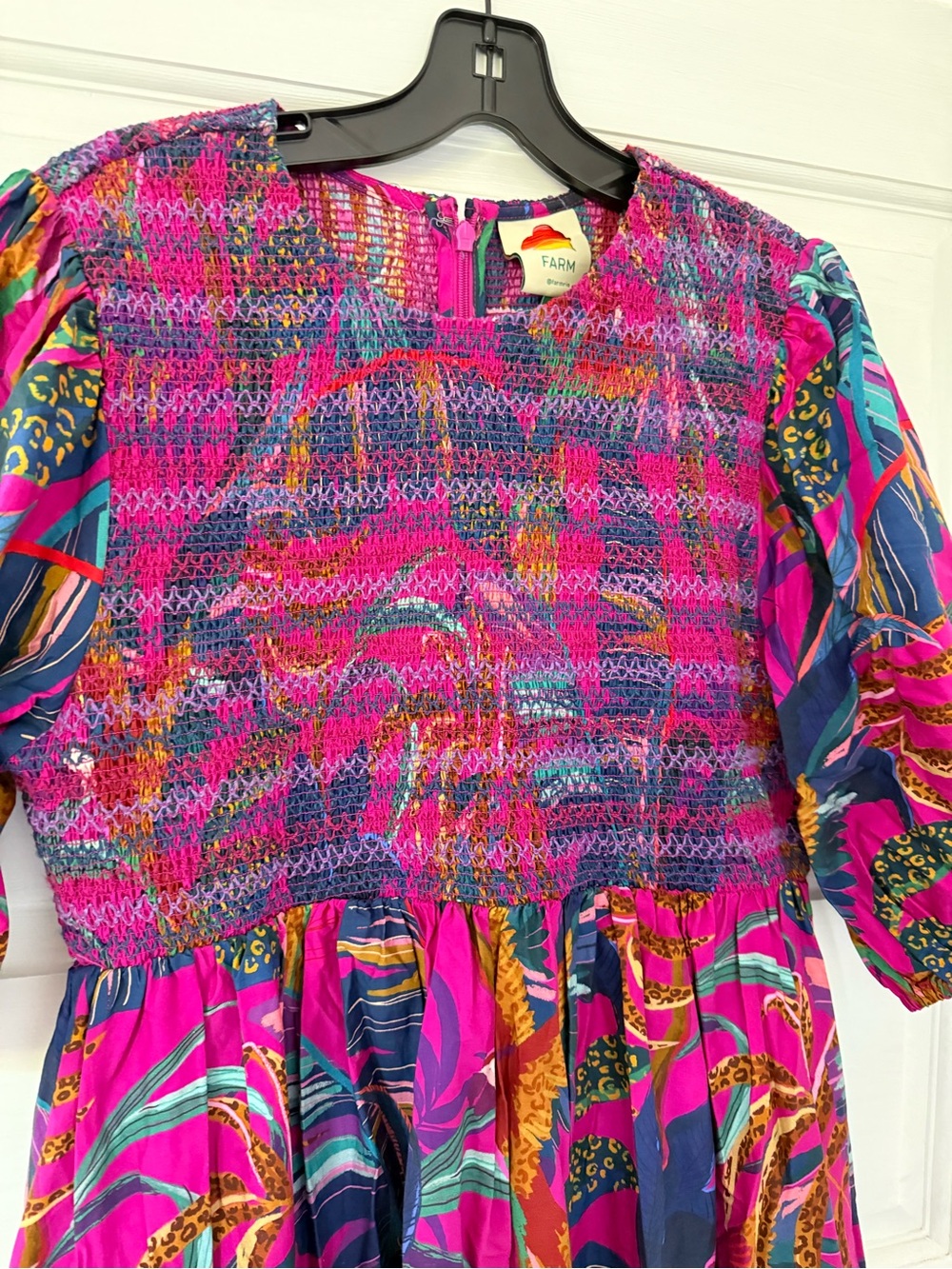 Farm Rio multicolor dress - Picture 9 of 12